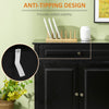 Modern Sideboard Cabinet, Buffet Cabinet with 2 Drawers and Adjustable Shelves, Buffets Tables for Dining Room