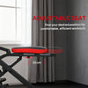 Soozier Foldable Squat Machine for Home Gym, Glute Workout Equipment for Arm, Leg and Glute Training, Red