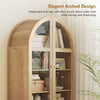 Arched Kitchen Pantry Cabinet, 71