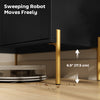 Sideboard, Modern Buffet Cabinet, Coffee Bar Cabinet with Fluted Doors and Adjustable Shelf, White