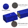 Soozier 7ft Folding Balance Beam, Gymnastics Beam with Wood Core, Blue