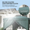 10'x10' Outdoor Pop Up Party Tent Wedding Gazebo Canopy with Carrying Bag (Dark Green)