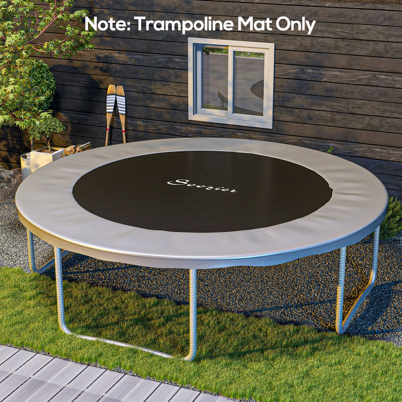 Soozier Trampoline Replacement Mat, Fits 14' Trampoline w/ 80 V-Hooks & 5.5
