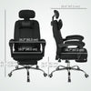 Ergonomic Executive High Back Office Chair with Footrest,Lumbar Support,Grey
