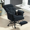 Desk Chair, Computer Office Chair with Footrest, Adjustable Backrest and Headrest