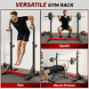 Soozier 2-Piece Barbell Rack, 53.5