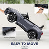 Ride-On Toy On Car with Remote Control, 12V 3.1 MPH Electric Ride for Kids w/ Suspension System, Horn Honking, Grey