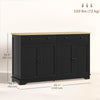 Modern Sideboard, Buffet Cabinet with Storage Drawers, Adjustable Shelves for Living Room, Dining Room, Entryway