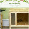 Wooden Reptile Terrarium with Sliding Door for Chameleon, Lizard, Snake, Frog, Turtle, 31.5