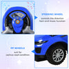 3 in 1 Kid Ride on Push Car Sliding Car, Ride on Toy for Boy Girl Toddlers 1-3 Years Old, with Horn Music Light Function Secure Bar, Blue