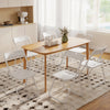 Folding Chairs 6 Pack, Plastic Foldable Chairs with Vent, Carry Hole and Steel Frame for Home, Office, Dining, White