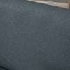 Modern Accent Chairs with Cushioned Seat, Upholstered Linen-Feel Armchair for Bedroom, Living Room, Dark Gray