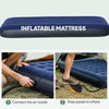 Hiking Tent Camping Bed Cot Combo Portable w/ Sleep Bag Mattress