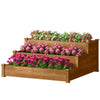 3-Tier Garden Bed Planter Box for Backyard, Patio, 49