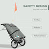 Soozier Bike Trailer, Bicycle Cargo Trailer with 12