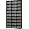 Media Storage Cabinet, 9-Tier DVD Shelf with 21 Adjustable Shelves, Holds 835 CDs, 500 DVDs or 640 Blu-rays