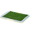Puppy Training Pad, Indoor Portable Puppy Pad, with Artificial Grass, Grid, Panel, Tray, 18.3