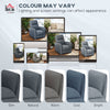 Power Recliner Chair, Dyed Fabric (Like Leathaire) Upholstered Recliner Chair with USB Ports, Footrest