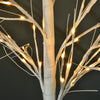 5FT Garden Birch Tree Light with 58 Warm LEDs and 8 Light Modes, DIY Artificial Tree Lamp for Outdoor and Indoor Birthday Wedding Party