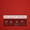 Outdoor 14pc Patio Rattan Sofa Set Cushion Polyester Cover Replacement Set - No Cushion Included Red