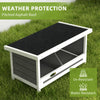 Nesting Boxes for Chickens, Chicken Coop Accessories with Asphalt Roof for Indoor Outdoor Use, Up to 2 Hens