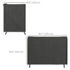 3-Seater Patio Swing Cover, Outdoor Garden Furniture Protection Hammock Glider Cover, 81