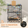 3 Tier Rolling Hamster Cage with 7