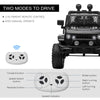 12V Battery Powered Kids Ride On Car Off Road Truck Toy w/ Parent Remote, Black