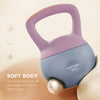 Soozier 18 lb Soft Kettlebell, Sand Filled Weight w/ Grip Handle, Kettlebell Weight for Full Body Workout and Strength Training