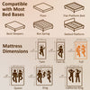Twin Mattress 8 Inch Memory Foam Mattress in a Box, Pressure Relief & Lumbar Support, CertiPUR-US Certified, Medium Firm