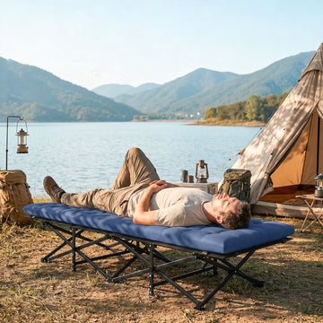 Camping Cot with Soft Pad, 32