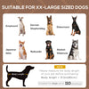 Elevated Dog Bed with Canopy, Portable Raised Dog Cot for XL Sized Dogs, Indoor & Outdoor, 48