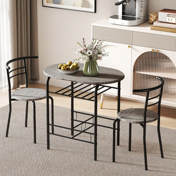 Dining Table Set of 3, 31.5