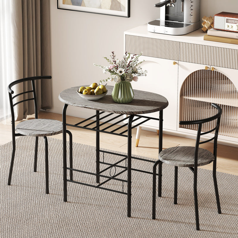 Dining Table Set of 3, 31.5
