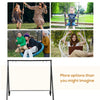 Metal Swing Stand Swing Frame, Hanging Chair Stand Only, 528 LBS Weight Capacity, for Backyard, Patio, Lawn, Black