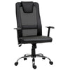 Ergonomic Office Chair with Thick Padded Headrest, Mesh Computer Desk Chair with Tilt Function, Armrest