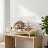 8 in 1 Hamster Cage with All Accessories for Dwarf Hamster, 21.5