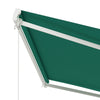 12'x10' Electric Retractable Awning, UV Protection Sun Shade Shelter w/ Remote Controller for Deck Balcony Yard