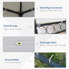10' x 13' Outdoor Gazebo, Double Roof Patio Gazebo Canopy Shelter with Screen Decorate Corner Frame