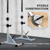 Soozier 2-Piece Barbell Rack, 53.5