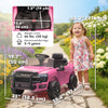 Qaba 12V Ride on Car, Licensed Dodge RAM 3500 Electric Vehicle with Remote Control, Suspension for 3-5 Years, Red