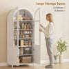 Arched Kitchen Pantry Cabinet, 71