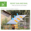 9.8' x 13.1' x 6.6' Chicken Coop Cage, Outdoor Hen House w/Cover & Lockable Door