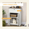 Farmhouse Sideboard Storage Cabinet with Doors and Drawer for Kitchen, Living room, 23.6