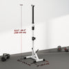 Soozier 2-Piece Barbell Rack, 53.5