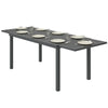 Expandable Outdoor Dining Table for 6-8 People, 59