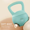 Soozier 9 lb Soft Kettlebell, Sand Filled Weight w/ Grip Handle, Kettlebell Weight for Full Body Workout, Green