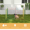 Metal Pet Playpen Portable Hexagon Dog Exercise Fence Multi-colored