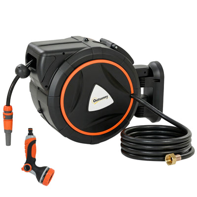 Retractable Garden Hose Reel, 1/2