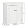 Bathroom Cabinet, Medicine Cabinet, Over Toilet Storage Cabinet with Adjustable Shelves for Entryway, White